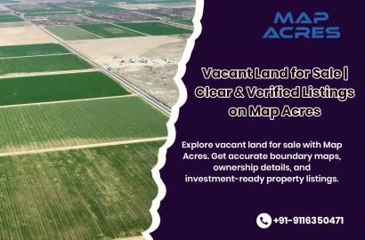 Vacant Land for Sale Ultimate Clear Verified Listings | Map Acres