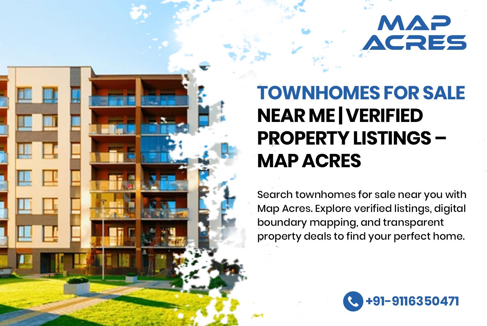 Professional consultant demonstrating townhomes for sale near me with verified listings and digital boundary mapping