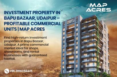 Investment Property Bapu Bazaar Profitable Commercial Market Udaipur Opportunities