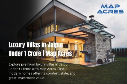 Luxury Villas in Jaipur Under 1 Crore Premium Investment | Map Acres