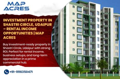 Investment Property Shastri Circle Prime Commercial Hub Udaipur Opportunities