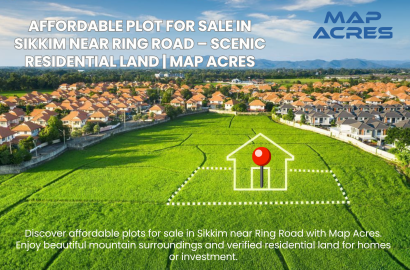 Plot for Sale in Sikkim Near Ring Road Premium Himalayan Investment | Map Acres